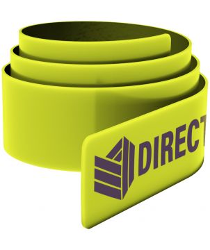 Brassard réfléchissant slap 34 cm en TPU personnalisé RFX Printécom - Objets et Supports Publicitaires publicitaire