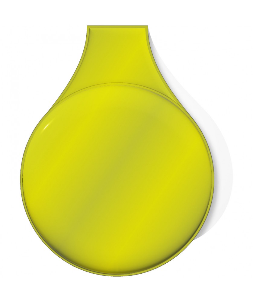 Printécom - Objets et Supports Publicitaires - Petit aimant RFX™ rond en TPU réfléchissant M-10 RFX™ | PRINTECOM