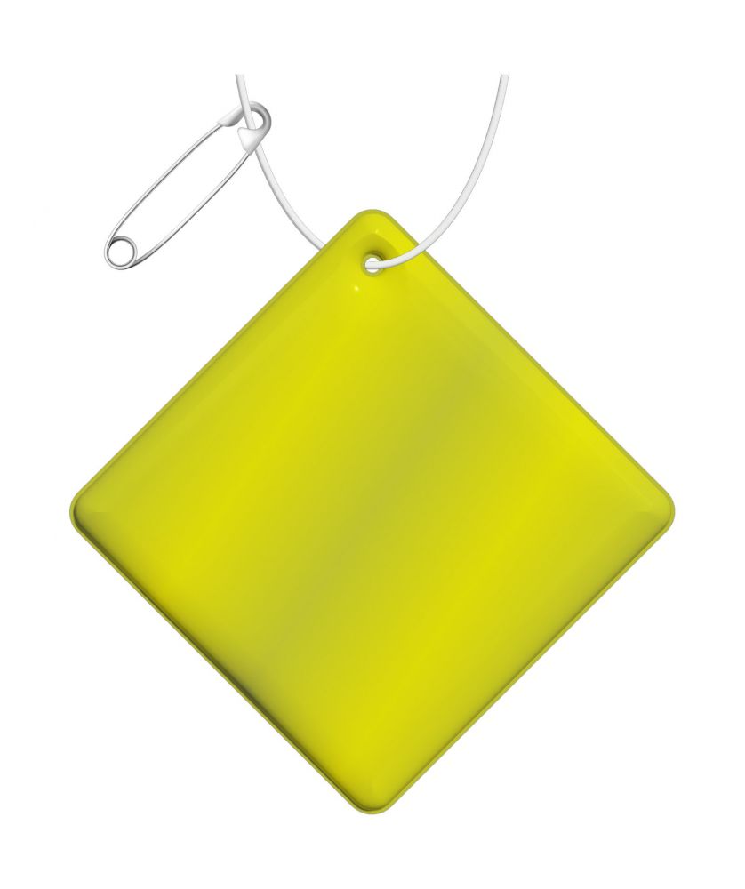 Attache réfléchissante en forme de diamant en PVC personnalisée RFX H-09 Printécom - Objets et Supports Publicitaires publici...
