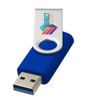 Clé USB 3.0 rotative basique personnalisée Rotate Printécom - Objets et Supports Publicitaires publicitaire