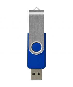 Clé USB 3.0 rotative basique personnalisée Rotate Printécom - Objets et Supports Publicitaires publicitaire