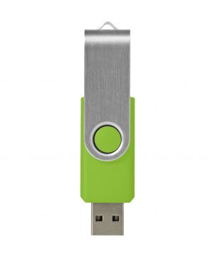 Clé USB 3.0 rotative basique personnalisée Rotate