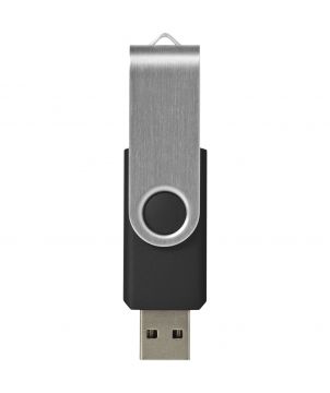 Clé USB 3.0 rotative basique personnalisée Rotate Printécom - Objets et Supports Publicitaires publicitaire