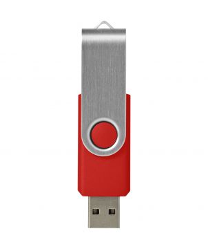 Clé USB 3.0 rotative basique personnalisée Rotate Printécom - Objets et Supports Publicitaires publicitaire