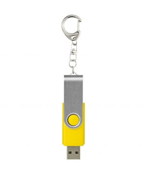 Clé USB 3.0 rotative avec porte-clés personnalisée Rotate