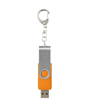 Clé USB 3.0 rotative avec porte-clés personnalisée Rotate