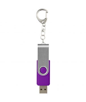 Clé USB 3.0 rotative avec porte-clés personnalisée Rotate