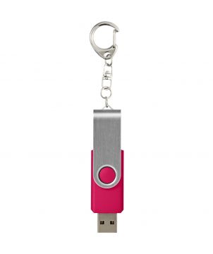 Clé USB 3.0 rotative avec porte-clés personnalisée Rotate