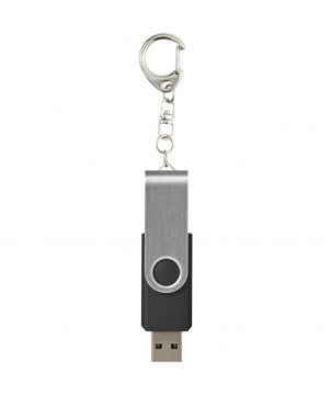 Clé USB 3.0 rotative avec porte-clés personnalisée Rotate