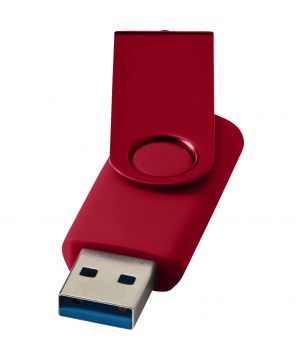 Clé USB 3.0 rotative métallique personnalisée Rotate Printécom - Objets et Supports Publicitaires publicitaire