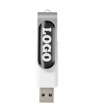 Printécom - Objets et Supports Publicitaires - Clé USB 3.0 Rotate avec surface de marquage | PRINTECOM