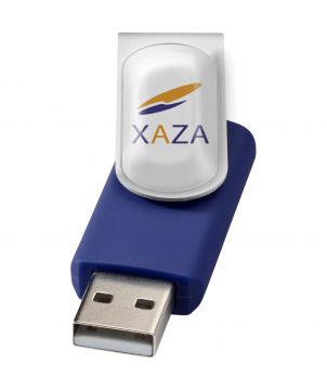Clé USB 3.0 rotative à grande surface de marquage personnalisée Rotate Printécom - Objets et Supports Publicitaires publicitaire