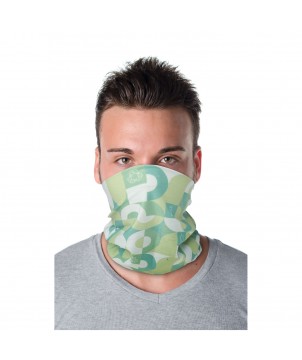 Printécom - Objets et Supports Publicitaires - Écharpe multi-usages Alice de 145 g/m² en RPET avec impression par sublimation | PRINTECOM