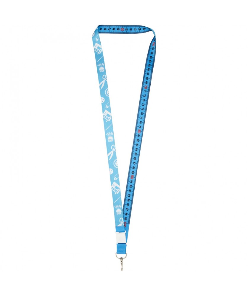 Printécom - Objets et Supports Publicitaires - Tour de cou Isla de 1 mètre en PET recyclé avec impression par sublimation | PRINTECOM