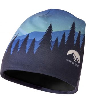 Bonnet en PET recyclé sublimation avec polaire personnalisé Loki Printécom - Objets et Supports Publicitaires publicitaire