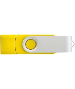 Clé USB-C rotative OTG personnalisée Printécom - Objets et Supports Publicitaires publicitaire