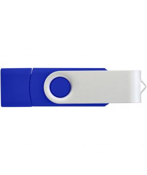 Clé USB-C rotative OTG personnalisée Printécom - Objets et Supports Publicitaires publicitaire