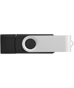 Clé USB-C rotative OTG personnalisée Printécom - Objets et Supports Publicitaires publicitaire