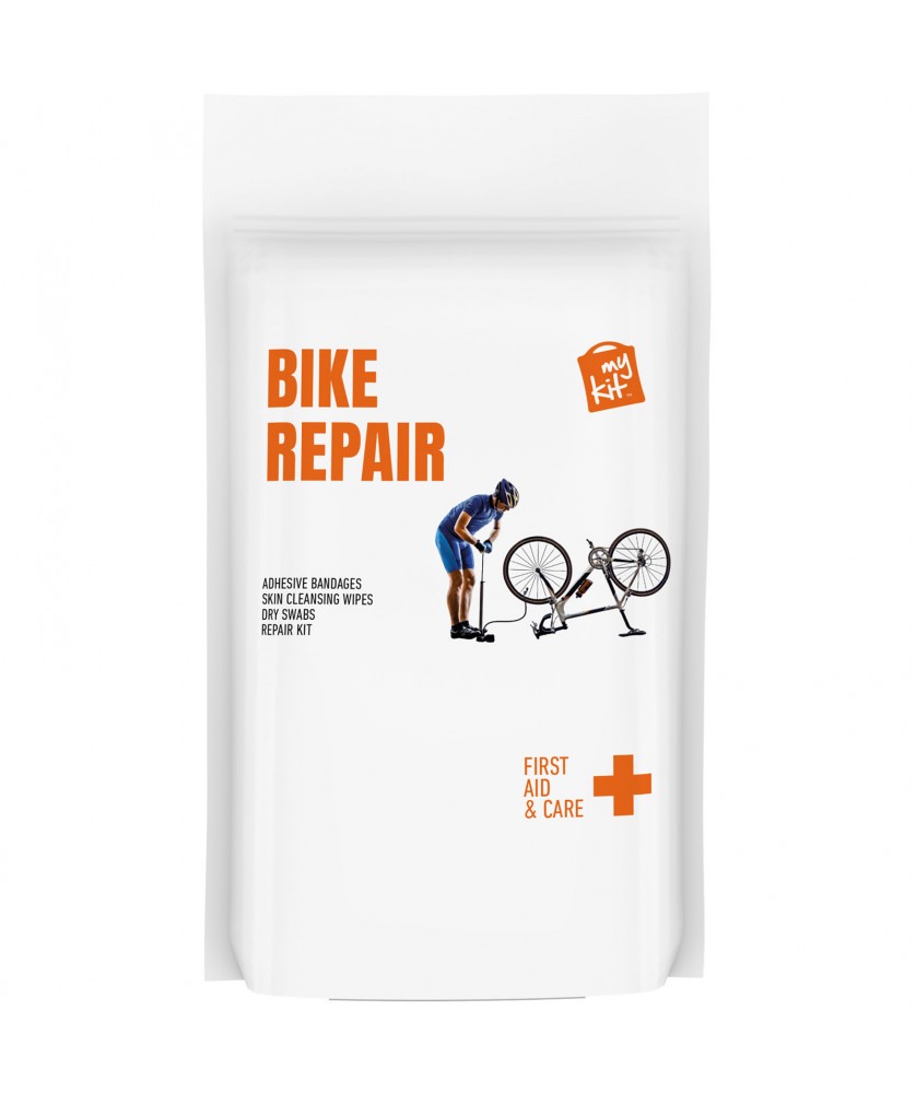 Printécom - Objets et Supports Publicitaires - MyKit Réparation Vélo en pochette papier | PRINTECOM