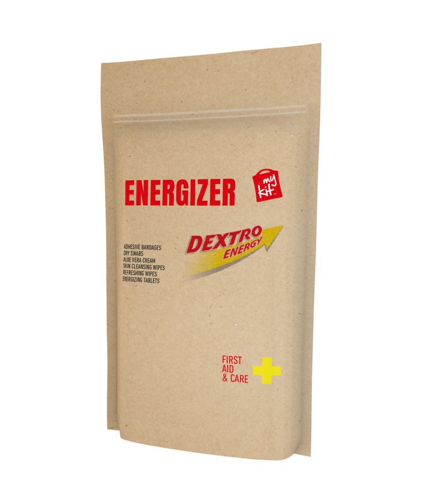 Kit énergie en pochette papier personnalisé MyKit Energizer Printécom - Objets et Supports Publicitaires publicitaire