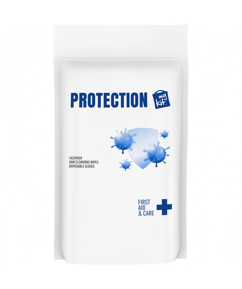 Printécom - Objets et Supports Publicitaires - Kit de protection MyKit en pochette papier | PRINTECOM
