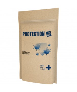 Printécom - Objets et Supports Publicitaires - Kit de protection MyKit en pochette papier | PRINTECOM
