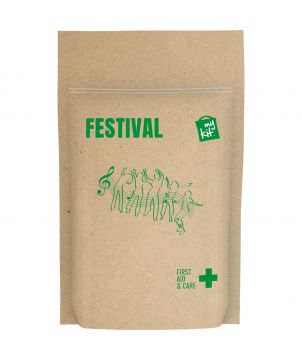Set festival en pochette papier personnalisé MiniKit Printécom - Objets et Supports Publicitaires publicitaire