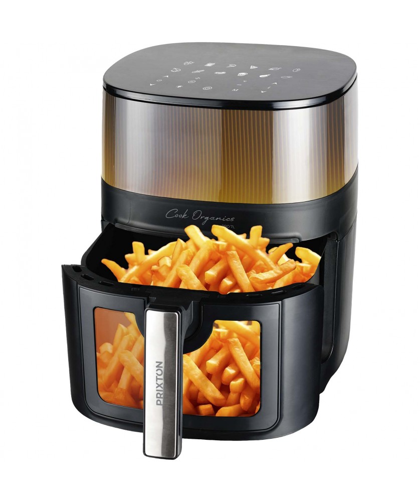 Printécom - Objets et Supports Publicitaires - Friteuse à air 7 L Prixton Cook Organics | PRINTECOM
