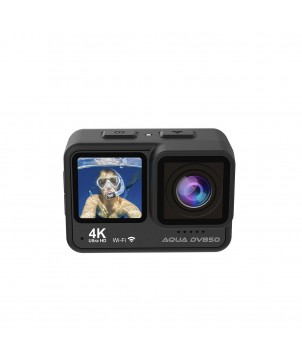 Printécom - Objets et Supports Publicitaires - Caméra d’action 4K Prixton DV850 Aqua avec double écran 4K | PRINTECOM