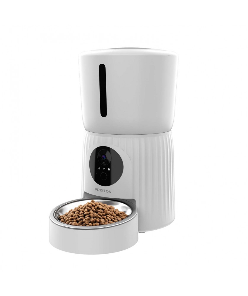 Printécom - Objets et Supports Publicitaires - Mangeoire automatique Wi-Fi intelligente Prixton pour animaux de compagnie | PRINTECOM