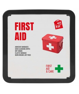 Printécom - Objets et Supports Publicitaires - Kit de premiers secours Mykit en métal | PRINTECOM
