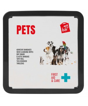 Printécom - Objets et Supports Publicitaires - Kit de premiers secours en métal pour animaux de compagnie MyKit | PRINTECOM
