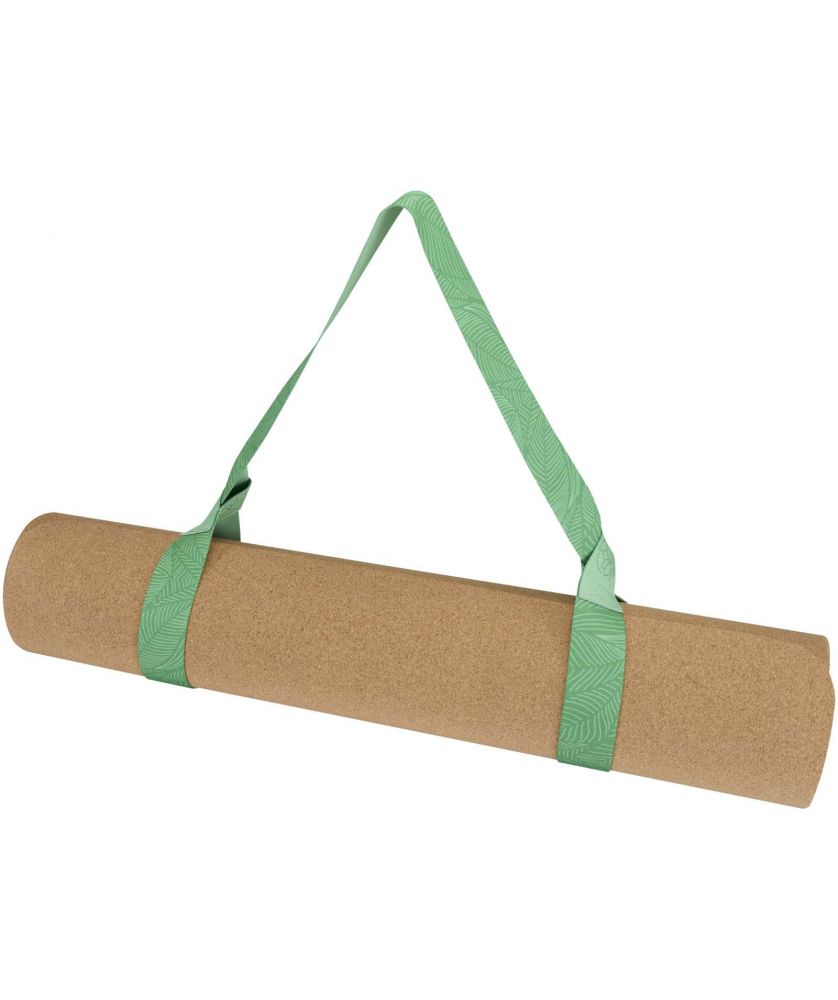 Sangle de transport pour tapis de yoga en RPET sublimation personnalisée Uni Printécom - Objets et Supports Publicitaires pub...
