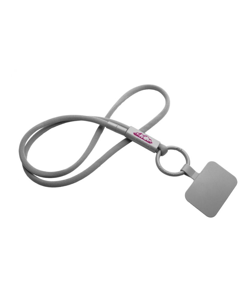 Tour de cou porte-téléphone à tube en plastique recyclé personnalisé Tubyard