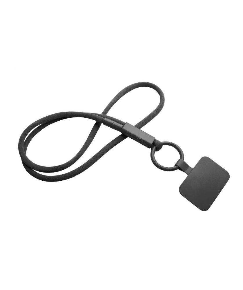Tour de cou porte-téléphone à tube en plastique recyclé personnalisé Tubyard Printécom - Objets et Supports Publicitaires pub...