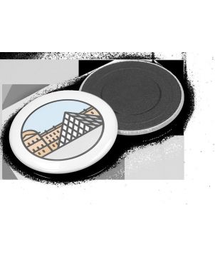 Magnet bouton rond...