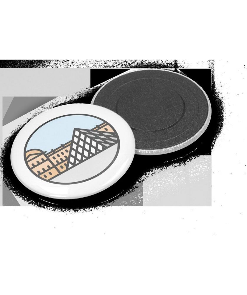Magnet bouton rond personnalisé Made in France Printécom - Objets et Supports Publicitaires publicitaire
