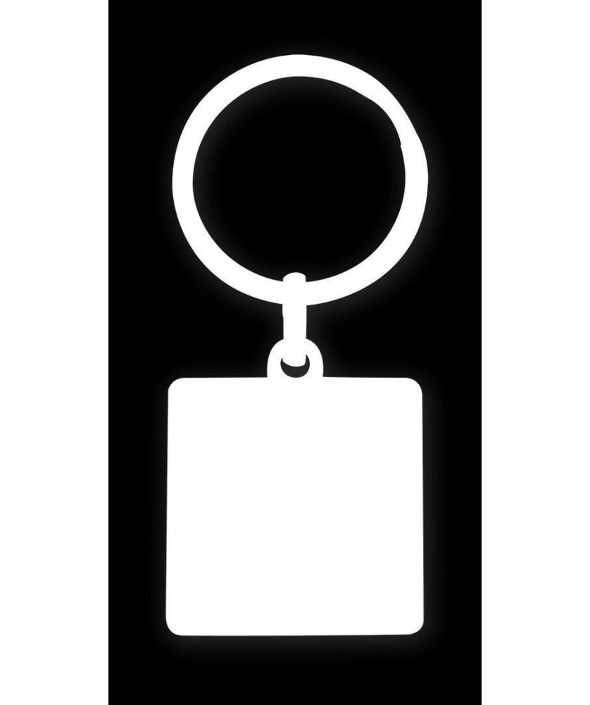 Porte-clés zamac forme carrée personnalisé Made in France Printécom - Objets et Supports Publicitaires publicitaire