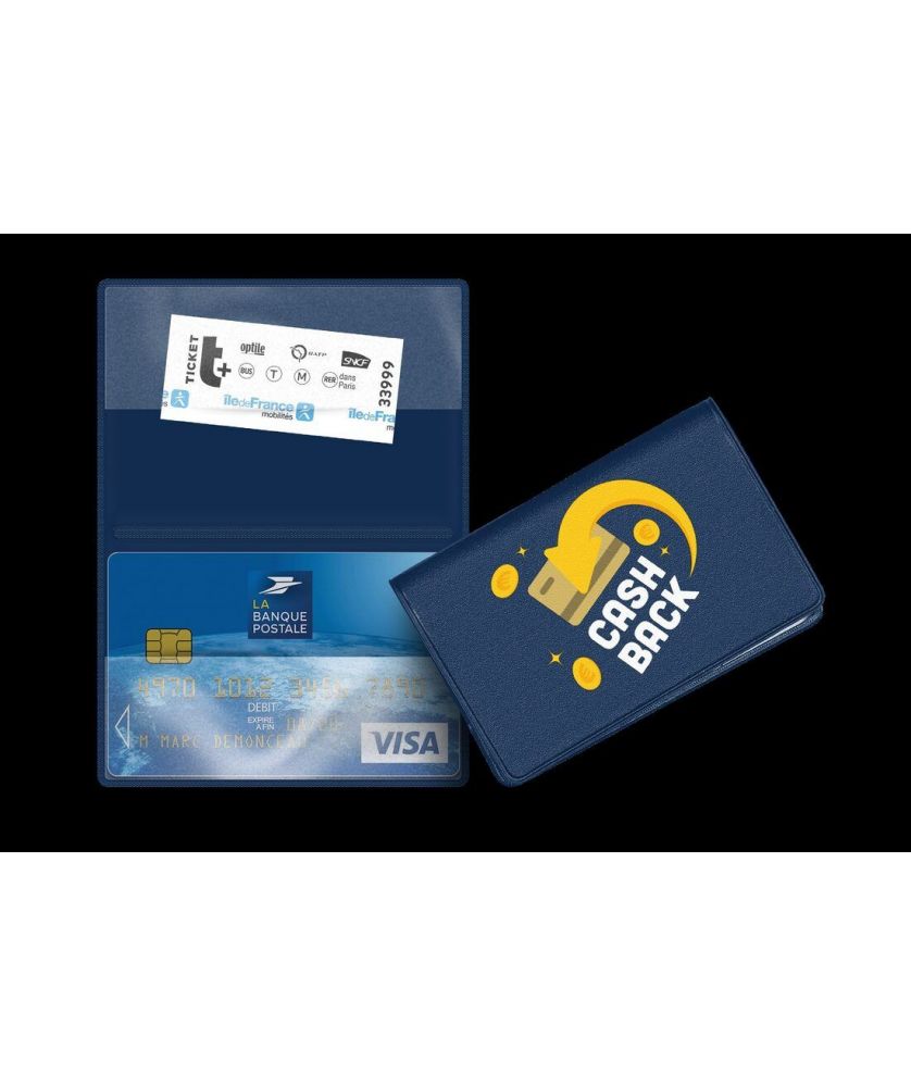 Porte-carte en PVC personnalisé Made in France Printécom - Objets et Supports Publicitaires publicitaire