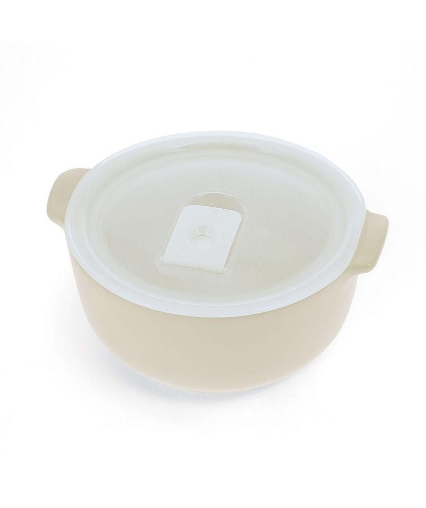 Lunch box ceramique Diamètre 17,5 cm x 7,5 cm personnalisé Made in France Printécom - Objets et Supports Publicitaires public...