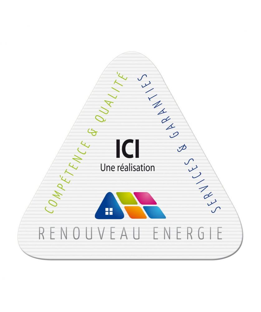 Panneau akyl seri 3mm 80x40cm personnalisé Made in France Printécom - Objets et Supports Publicitaires publicitaire