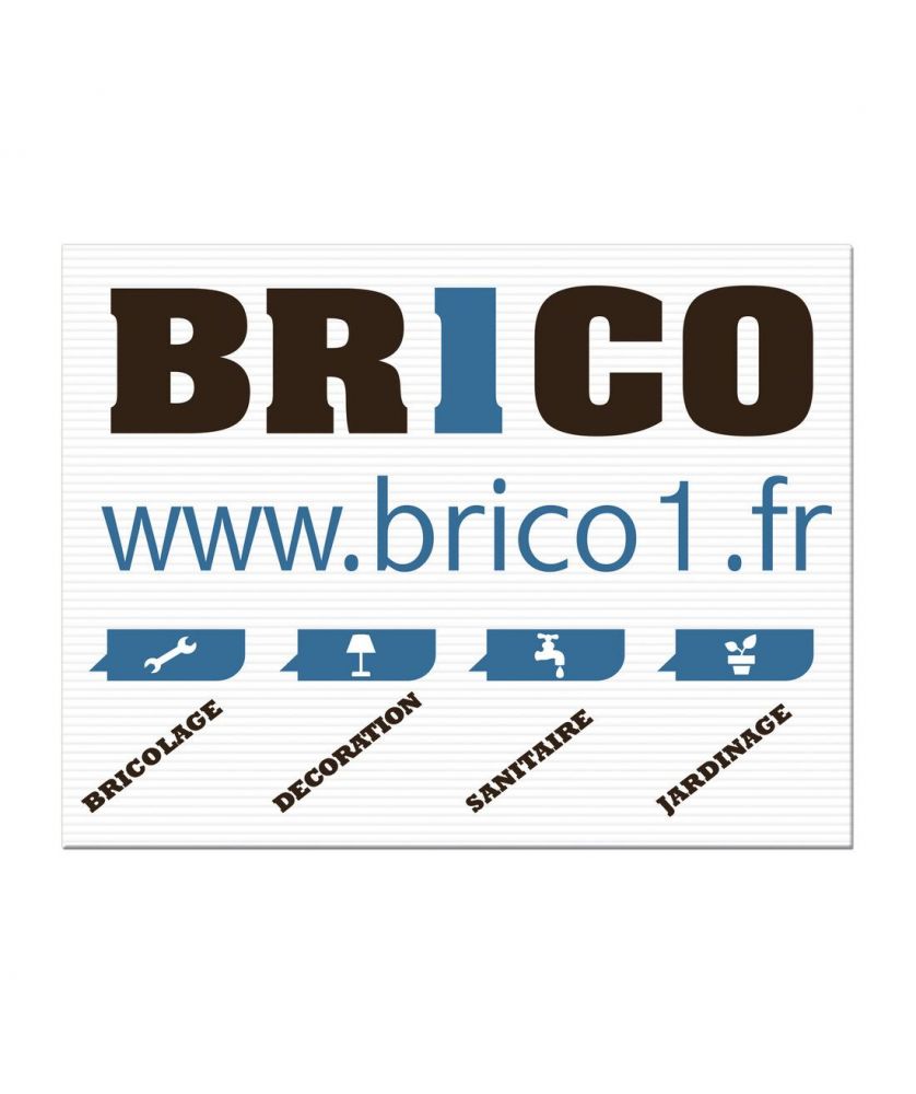 Panneau akyl. seri 3mm 80x60cm personnalisé Made in France Printécom - Objets et Supports Publicitaires publicitaire