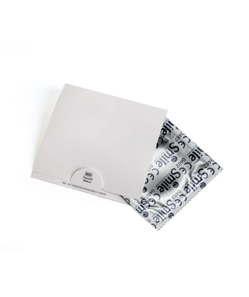 Preservatif pochette carton personnalisé Made in France Printécom - Objets et Supports Publicitaires publicitaire