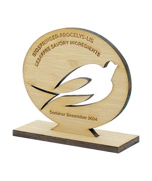 Trophee bambou l8 x h10 cm...