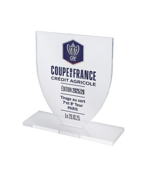 Trophee l8 x h10 cm Surface...