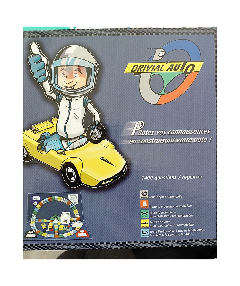 Jeu de questions automobile upcyclé personnalisé — 1 400 questions Goodies upcyclés publicitaire